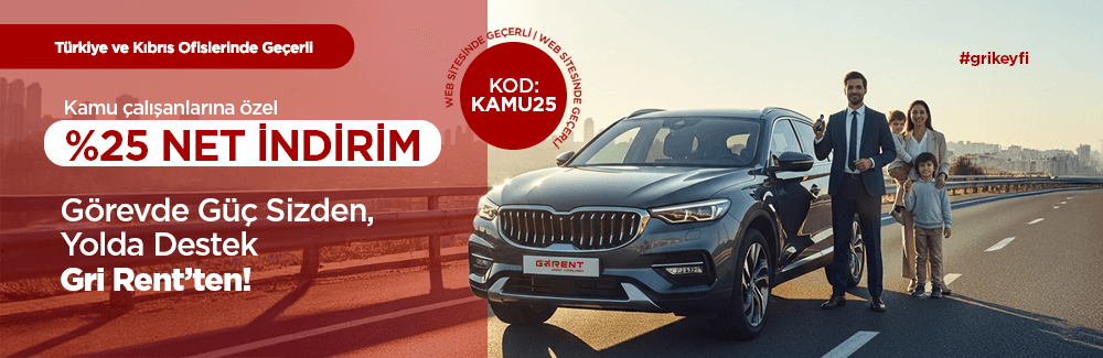 Türkiye ve Kıbrıs Ofislerinde Geçerli Kamu Çalışanlarına Özel %25 İndirim Fırsatını Kaçırmayın!